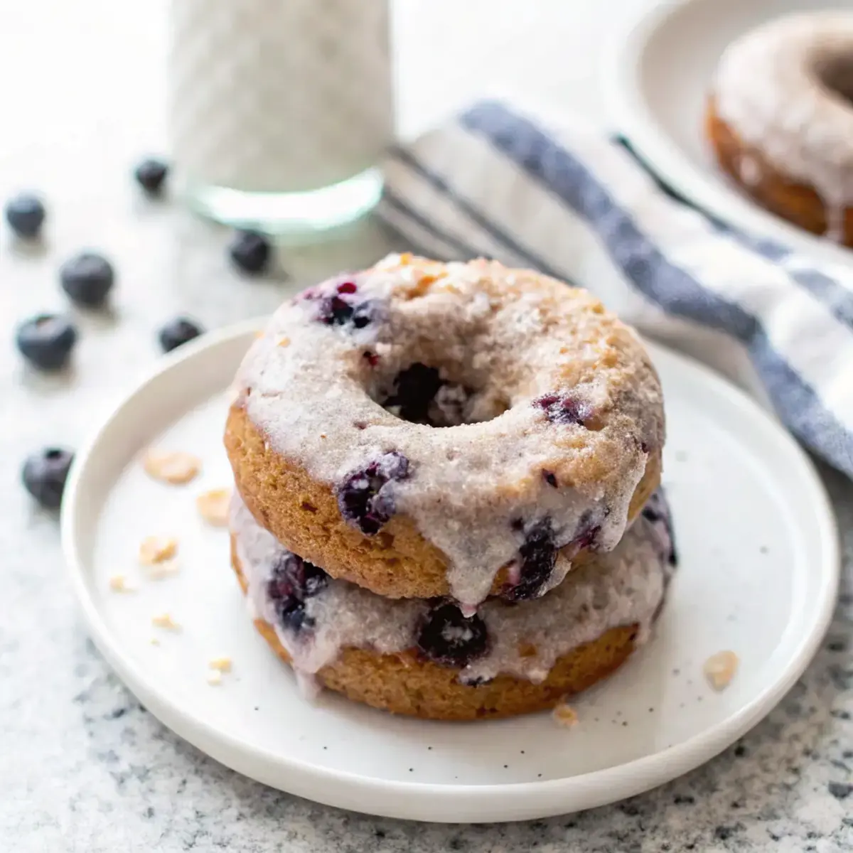 Blueberry Protein Donuts Recipe image1
