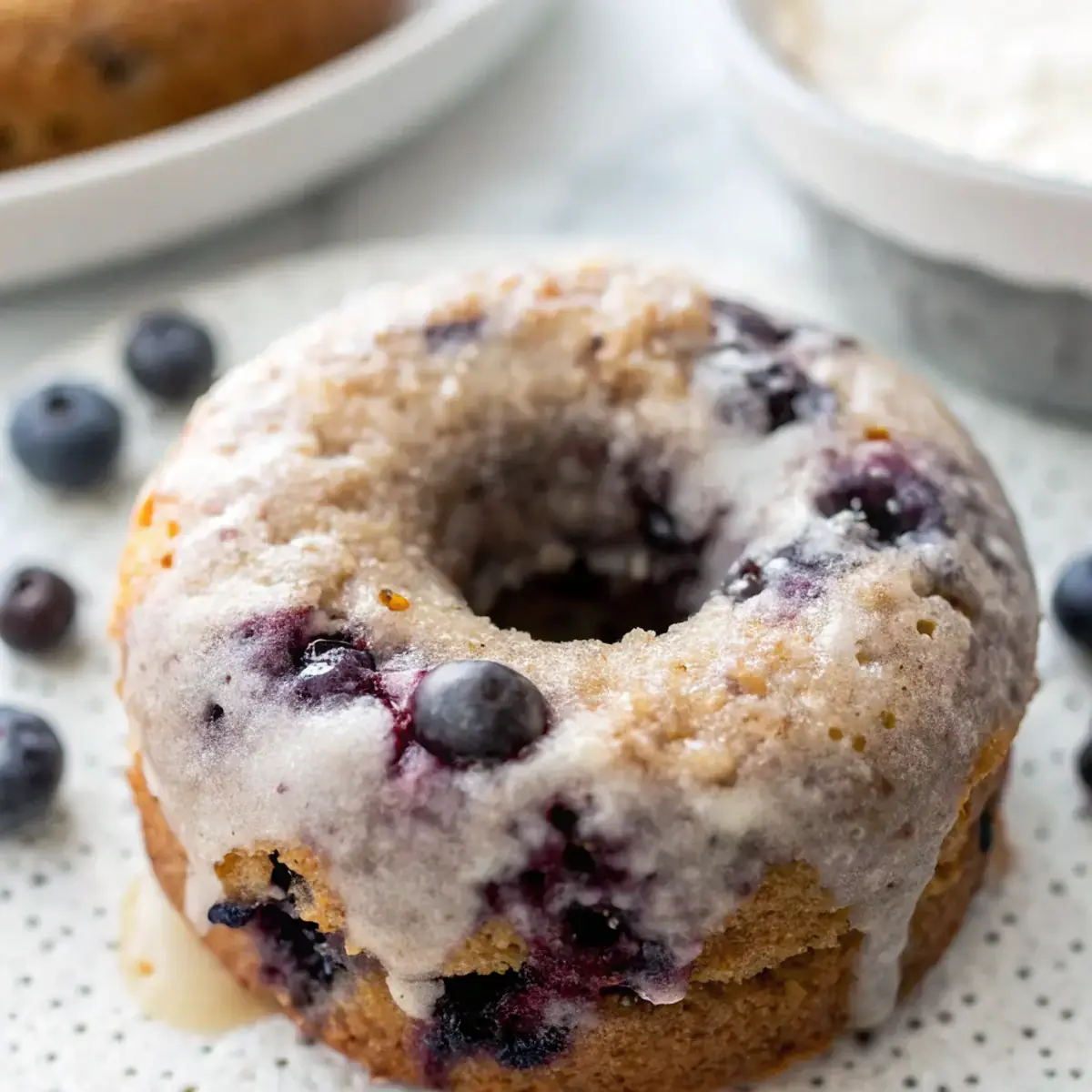 Blueberry Protein Donuts Recipe