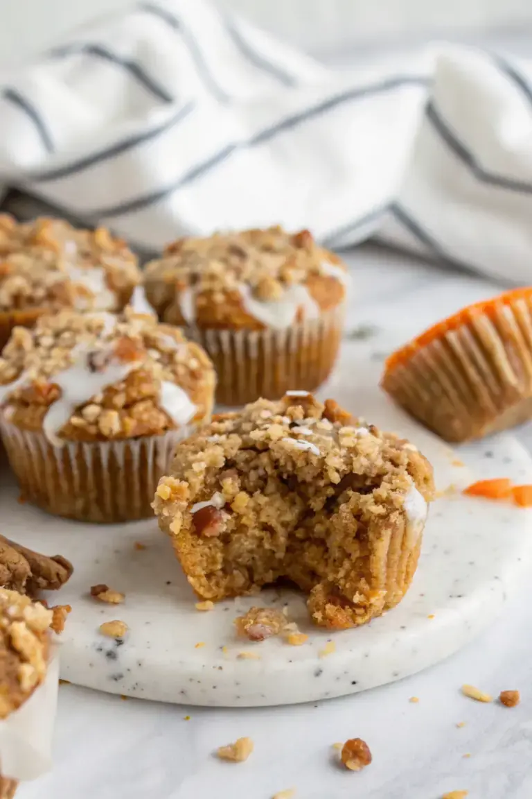 Cottage Cheese Carrot Cake Muffins image1