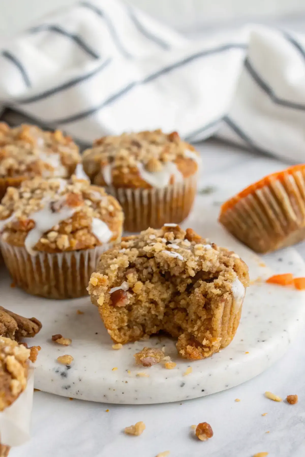 Cottage Cheese Carrot Cake Muffins image1