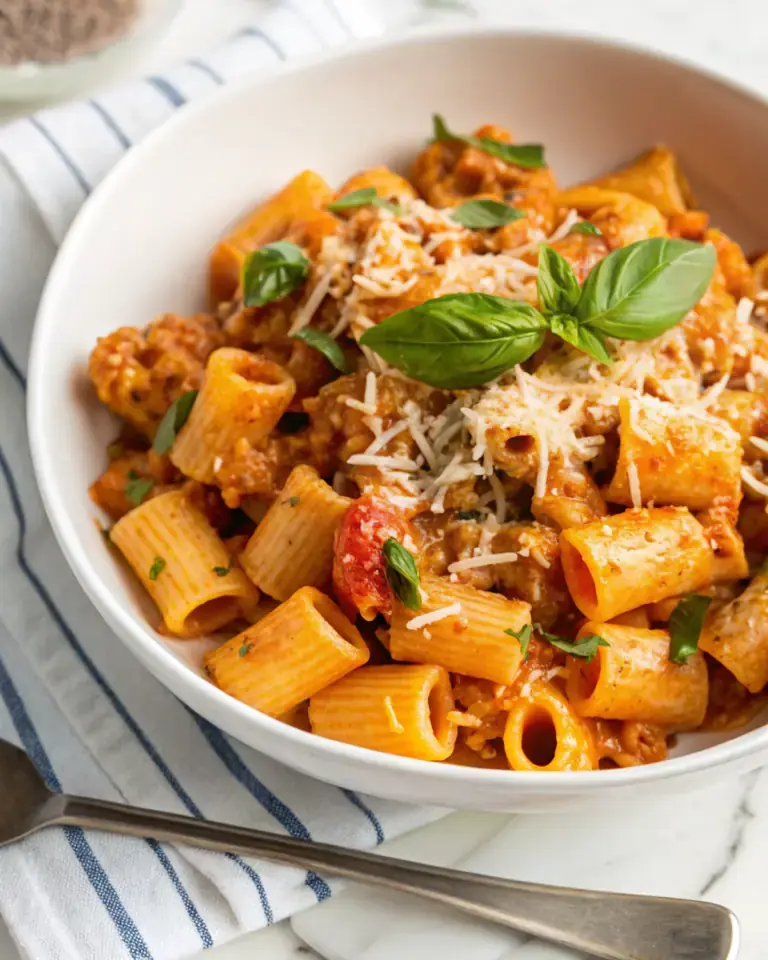 Creamy Roasted Red Pepper Pasta image1