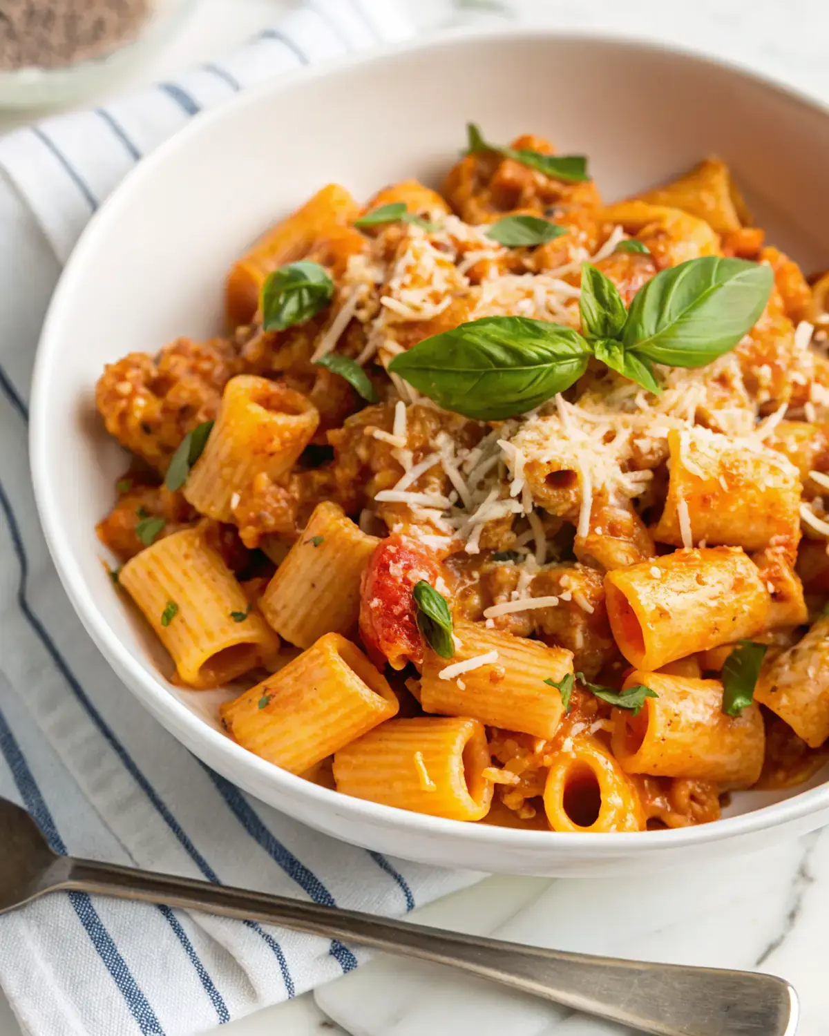 Creamy Roasted Red Pepper Pasta image1