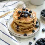 Easy Blueberry Protein Pancakes image1