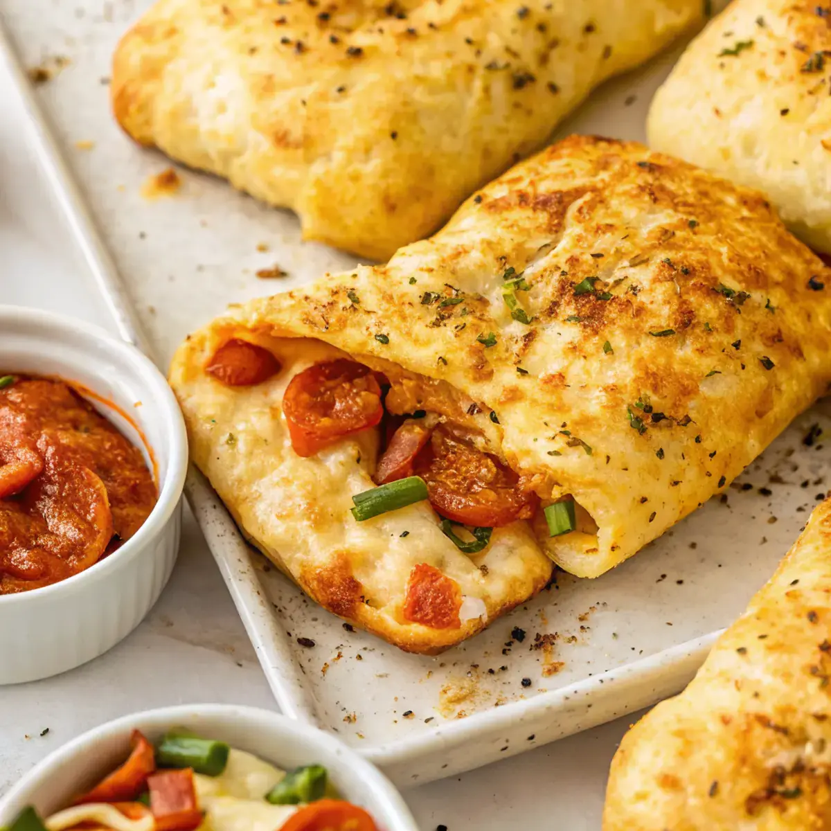 High Protein Pizza Hot Pockets