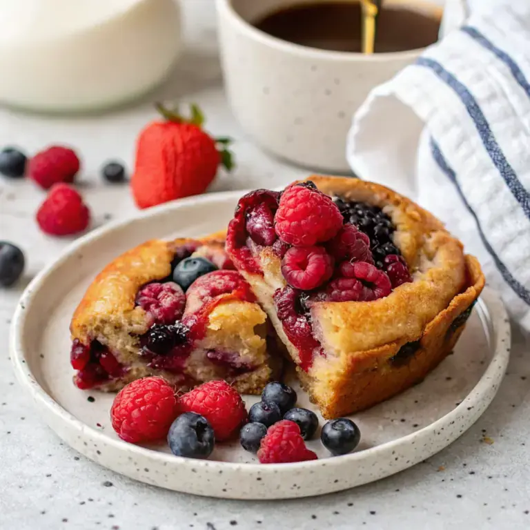 High Protein Triple Berry Buns image1