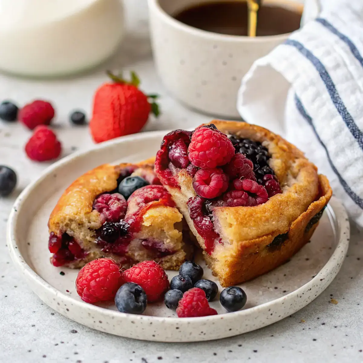 High Protein Triple Berry Buns image1