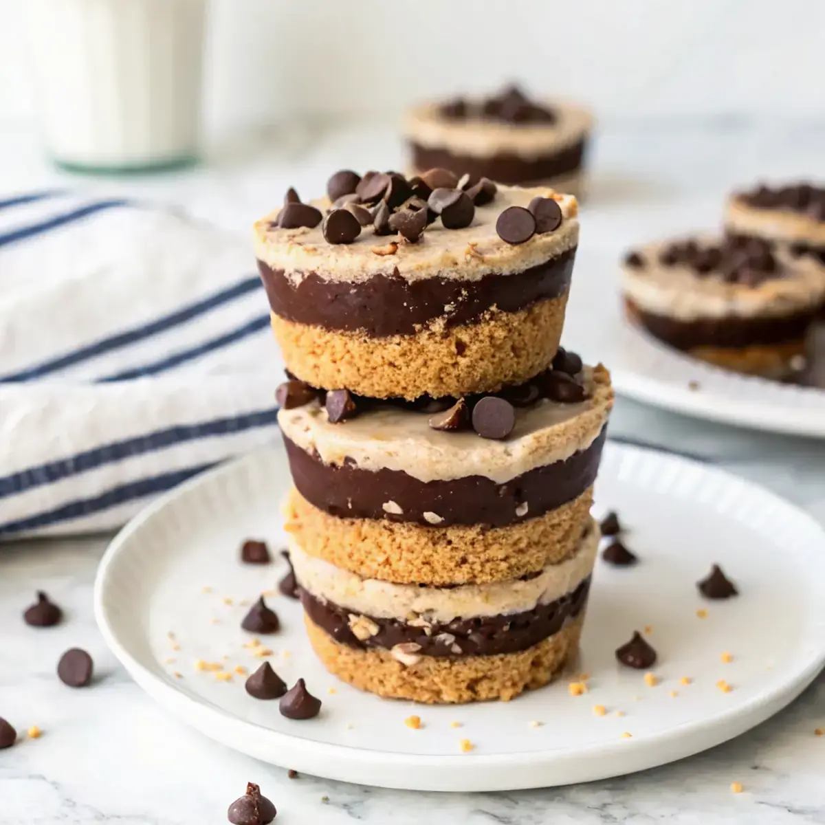 Peanut Butter Chocolate Cheesecake Cups image1