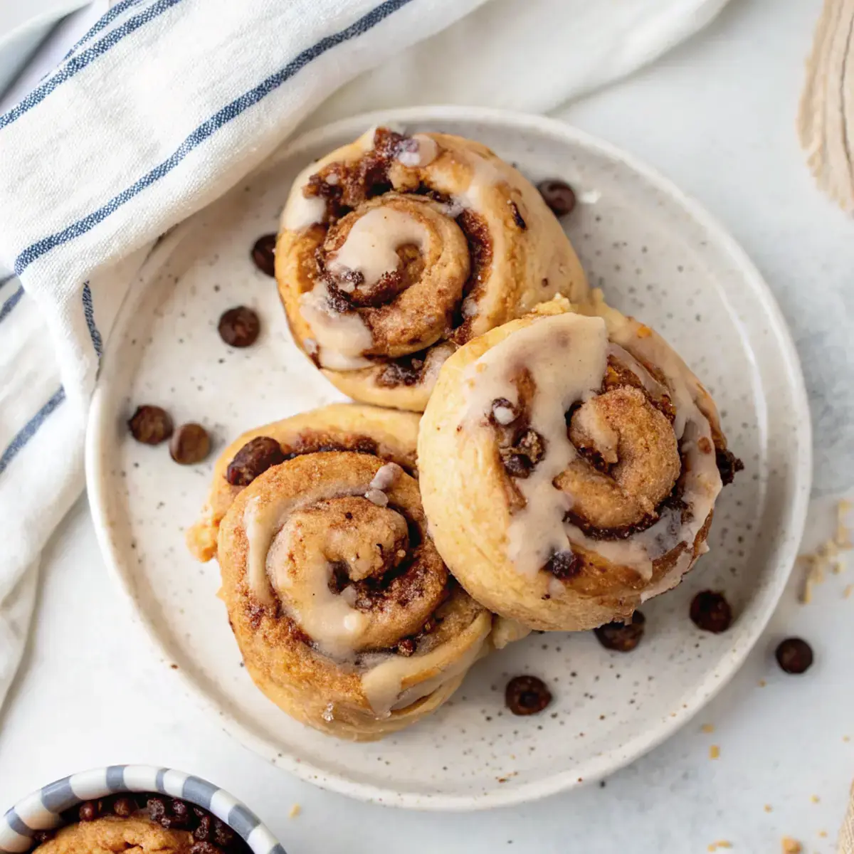 Peanut Butter Chocolate Cinnamon Rolls image1