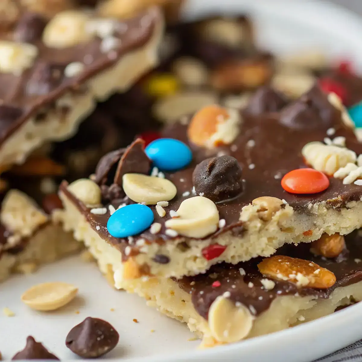 Protein Cookie Dough Bark Recipe
