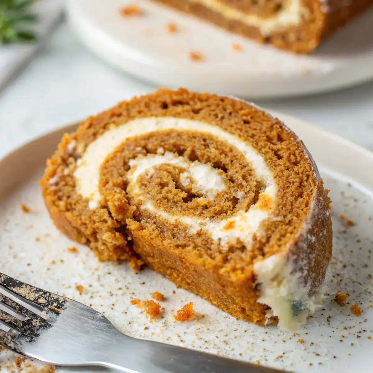 Protein Packed Carrot Cake Roll