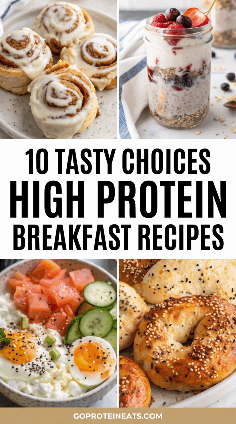 10 High Protein Breakfast Recipes to Fuel Your Day