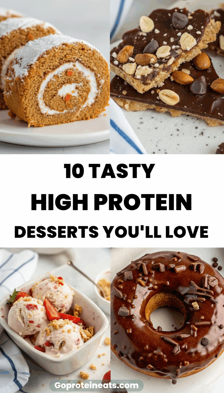 10 High Protein Desserts You Need to Try