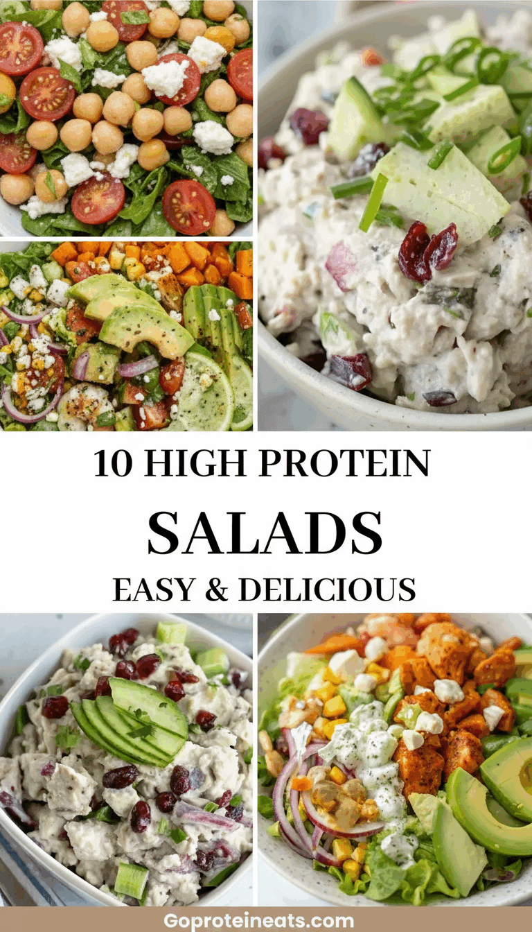 10 High Protein Salad Recipes You’ll Want to Make