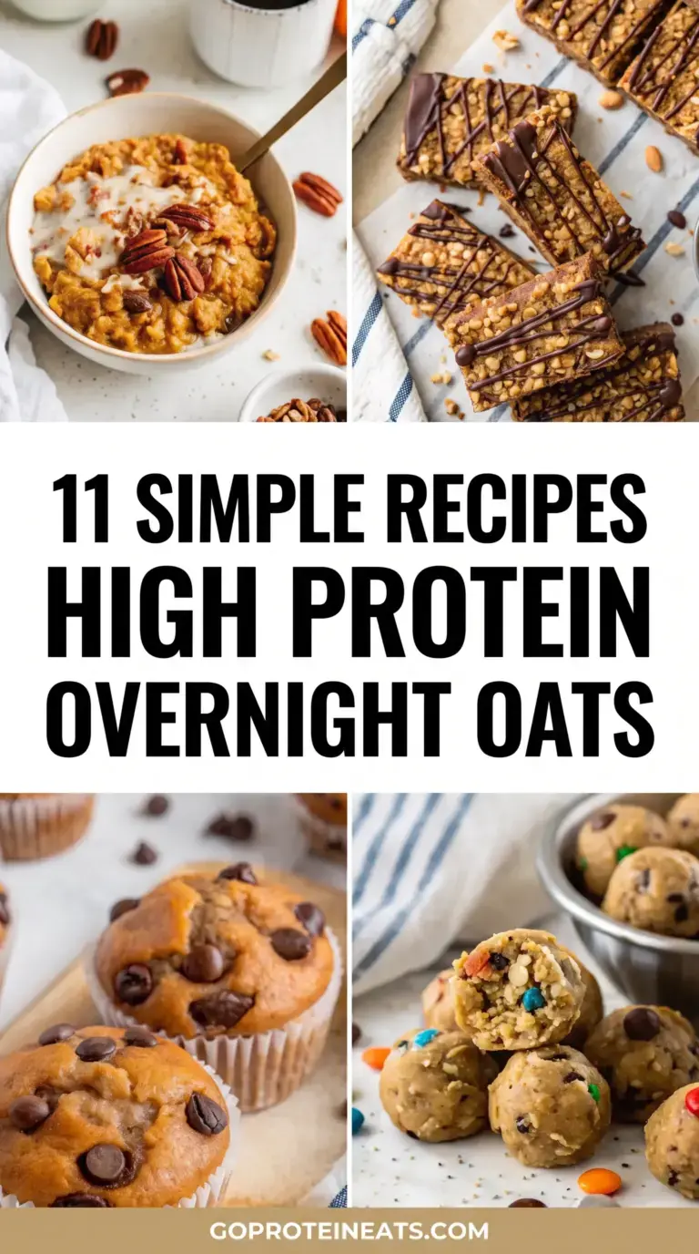 11 High Protein Overnight Oats Recipes For Busy Mornings