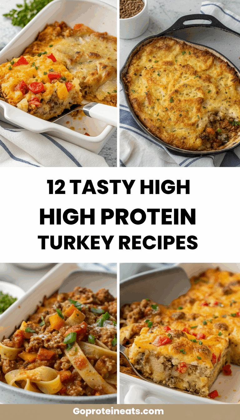 12 High Protein Turkey Recipes for Quick Meals