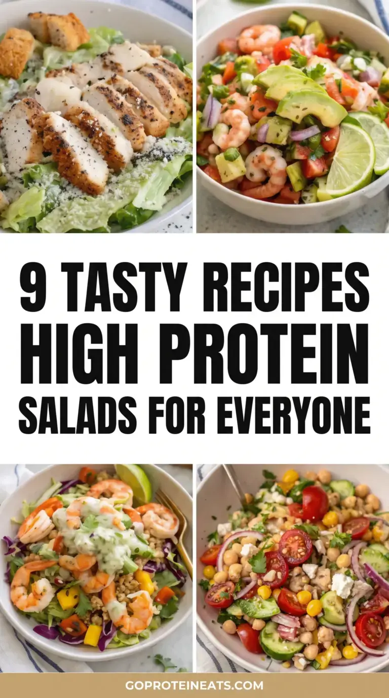 9 High Protein Salad Recipes for Every Occasion