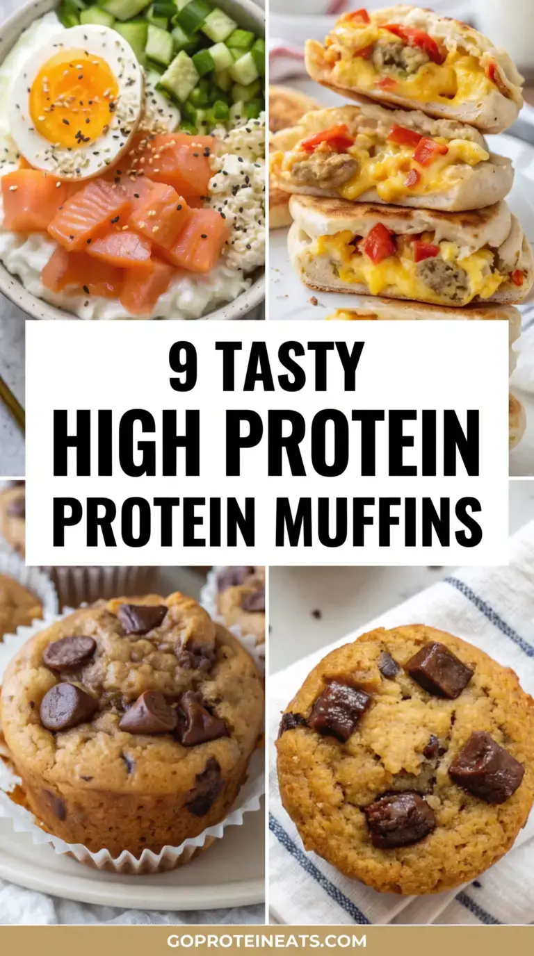 9 Protein Muffins For Meal Prep Breakfasts