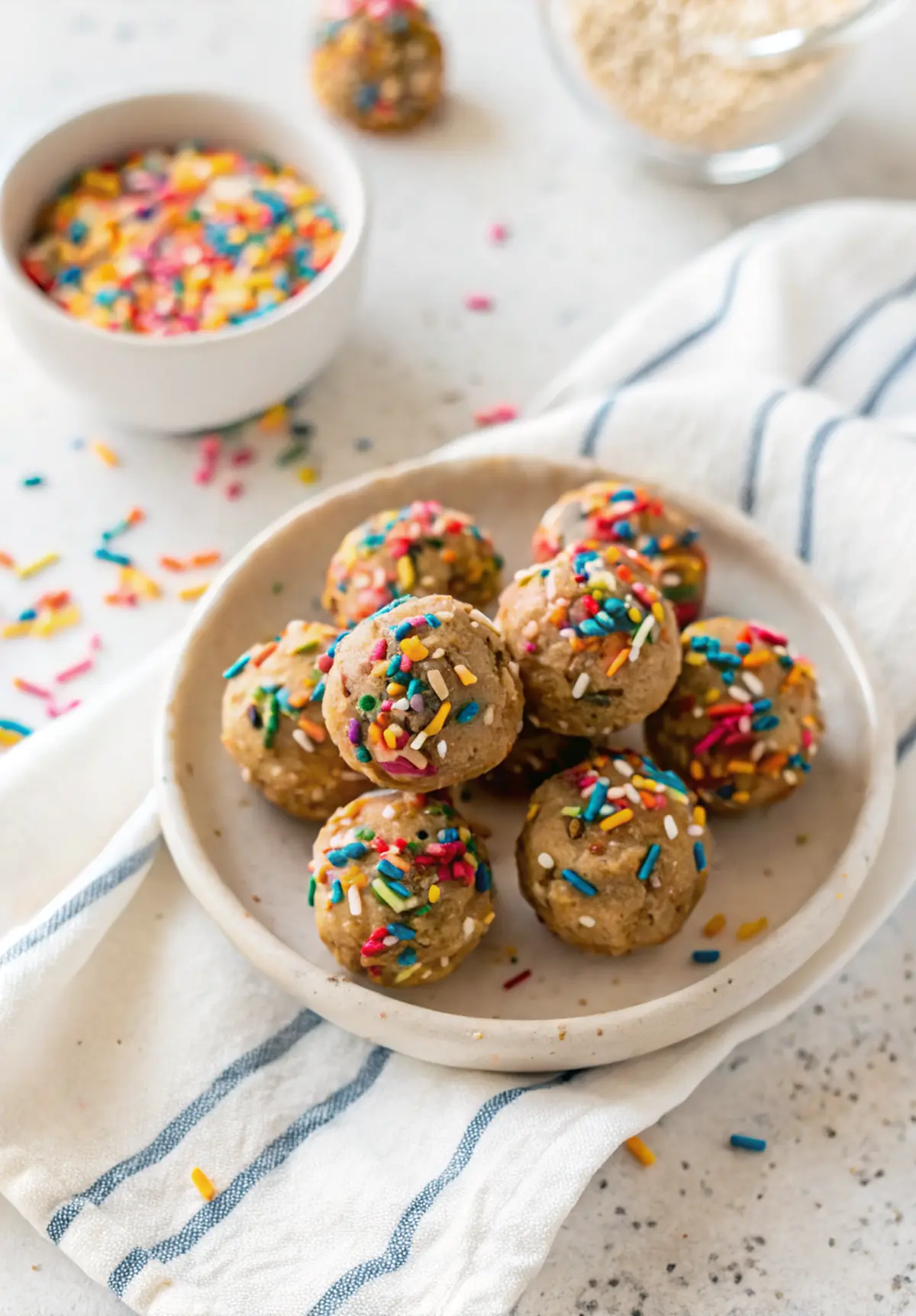 Birthday Cake Protein Energy Bites image1
