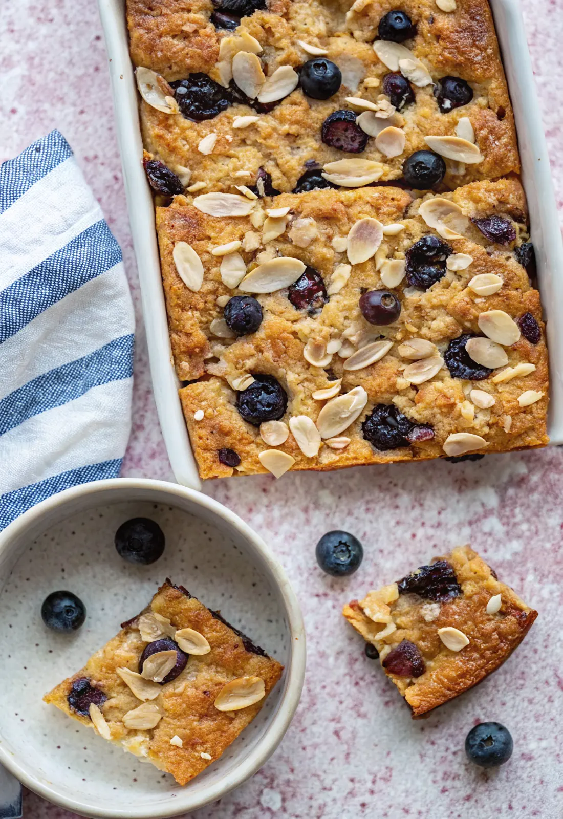 Blueberry Cottage Cheese Breakfast Bake image1