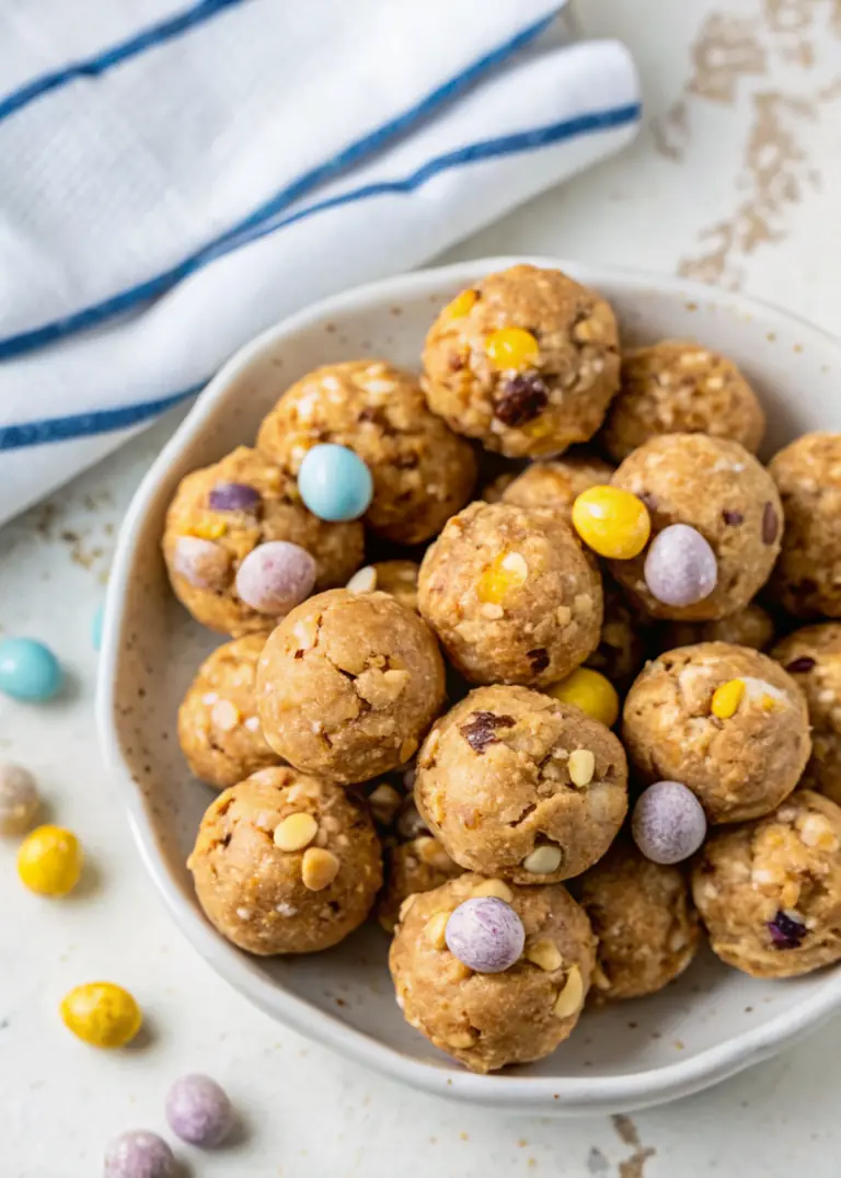 Cadbury Egg Protein Bites image1