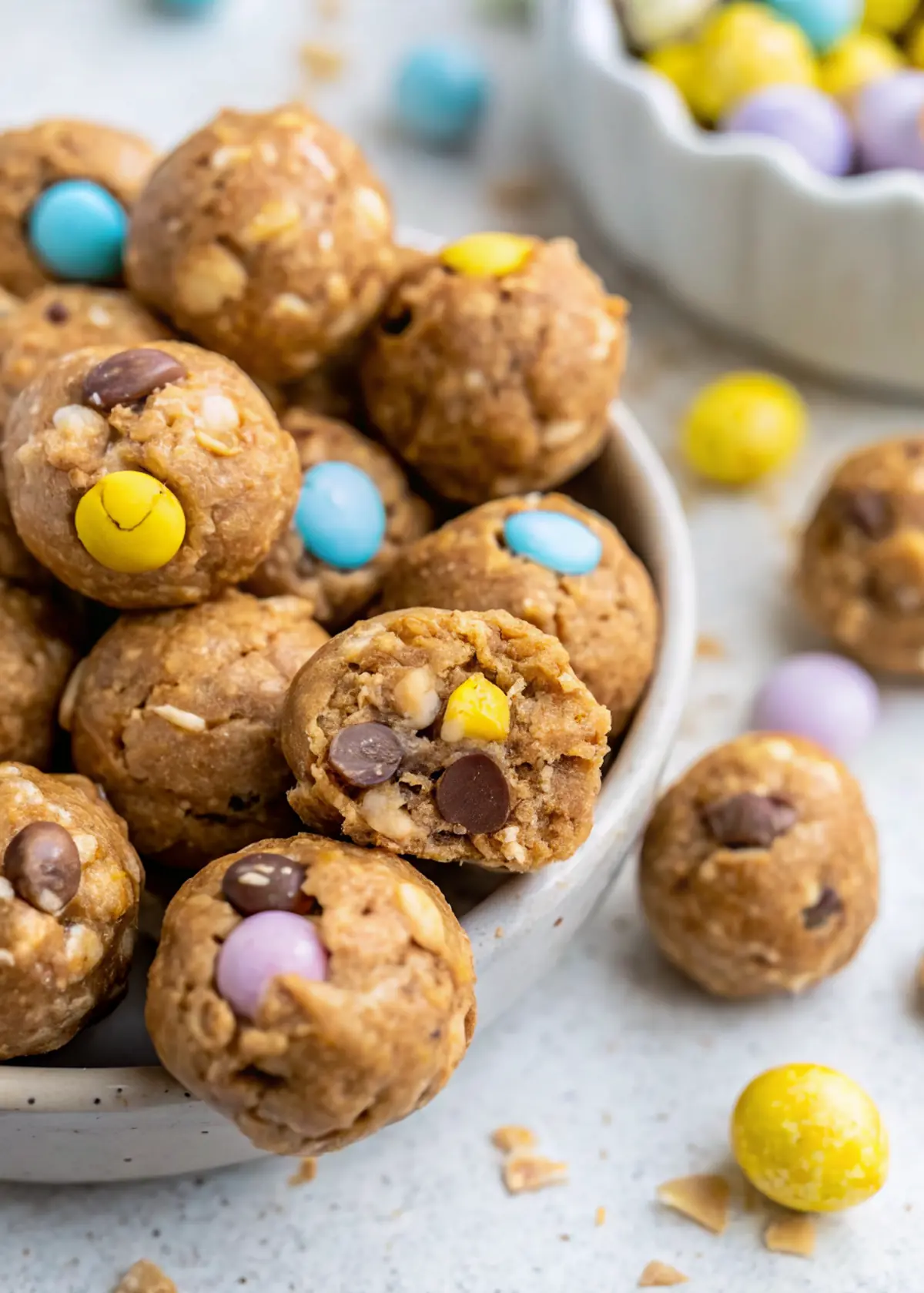 Cadbury Egg Protein Bites