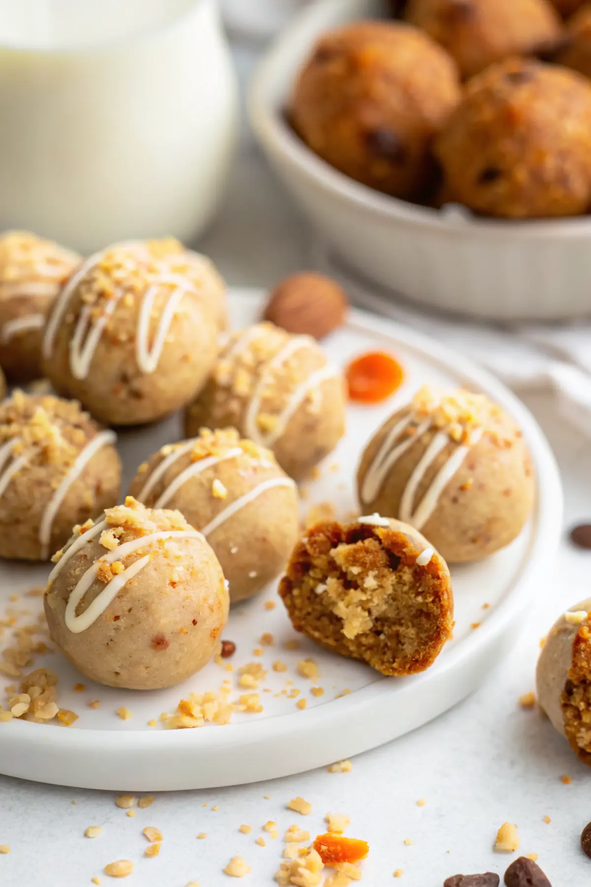 Carrot Cake Protein Balls Recipe