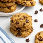 Chewy Peanut Butter Chocolate Chip Cookies image1