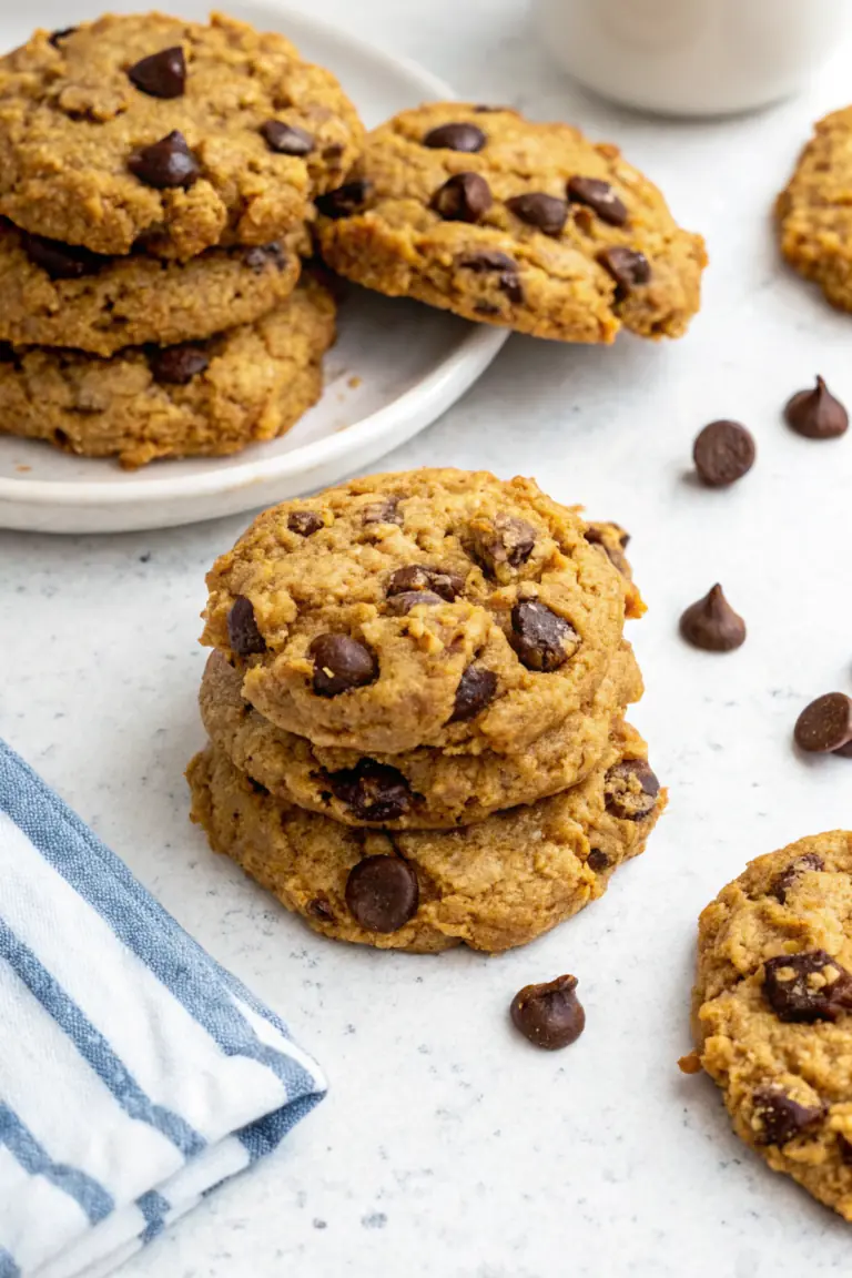 Chewy Peanut Butter Chocolate Chip Cookies image1