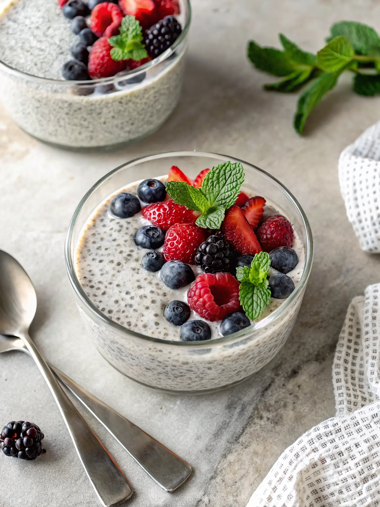 Classic Creamy Chia Pudding