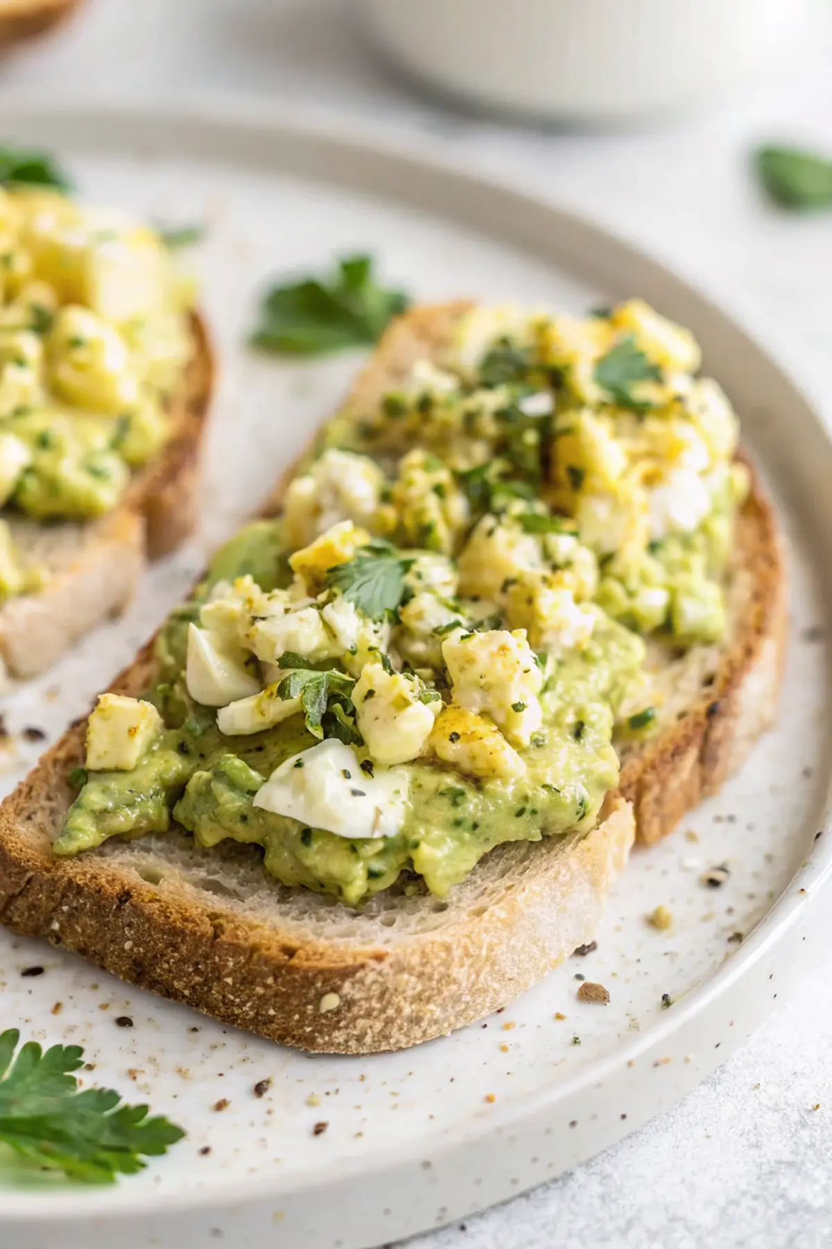 Creamy Avocado Egg Salad Delight