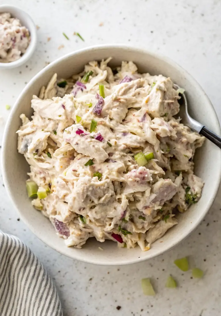 Creamy Cottage Cheese Chicken Salad image1