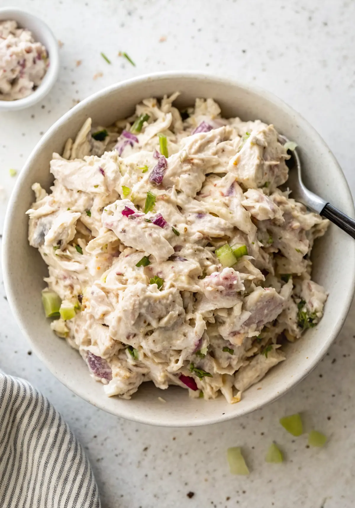 Creamy Cottage Cheese Chicken Salad image1