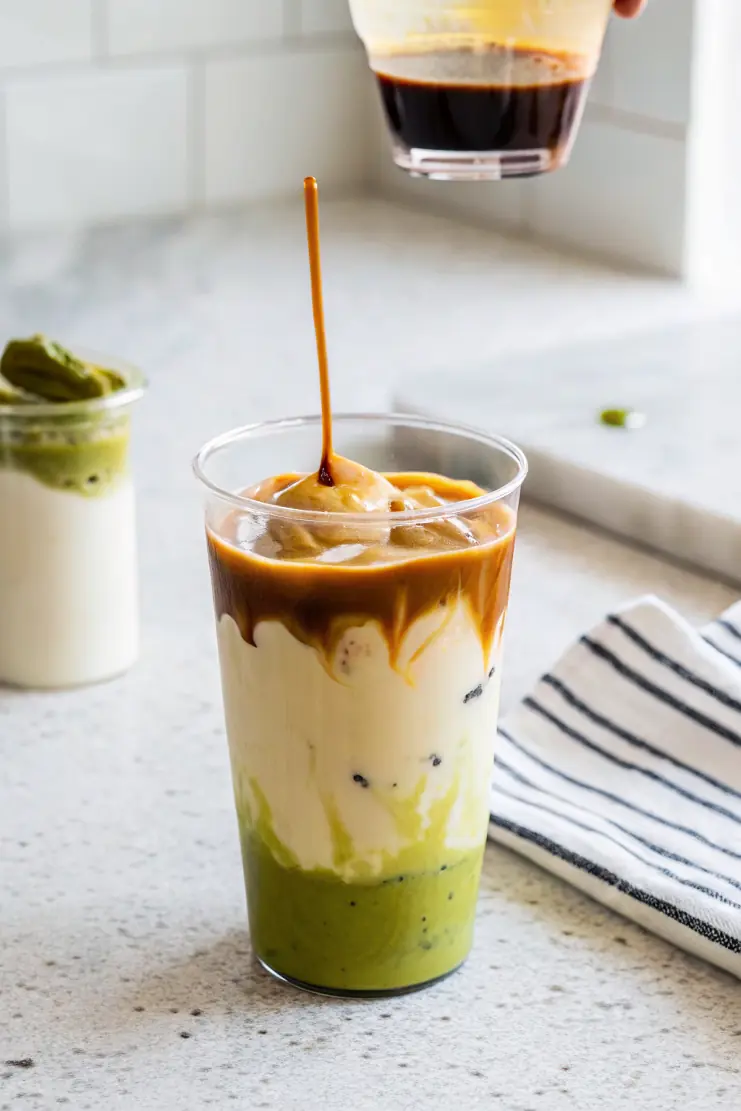 Creamy Iced Pistachio Latte Recipe image1