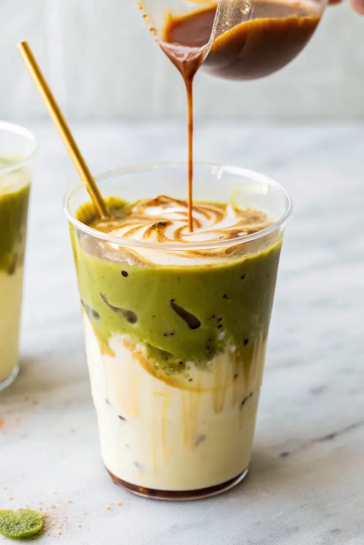 Creamy Iced Pistachio Latte Recipe