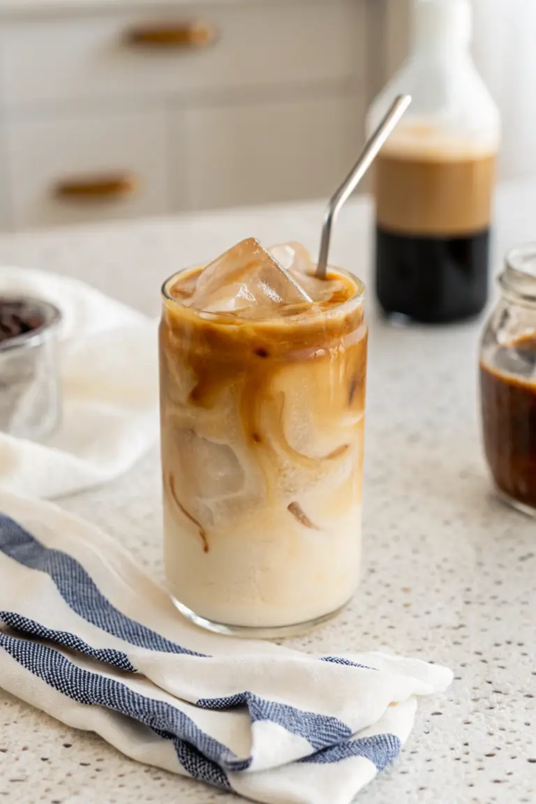 Creamy Iced Spanish Latte Recipe image1