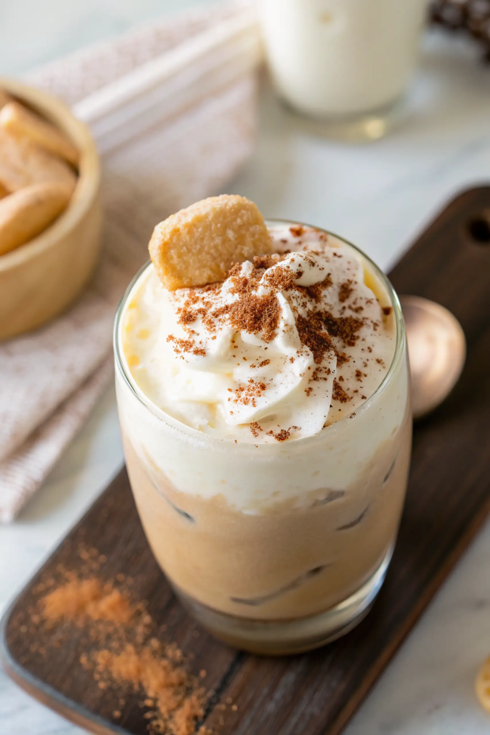 Creamy Iced Tiramisu Latte Recipe