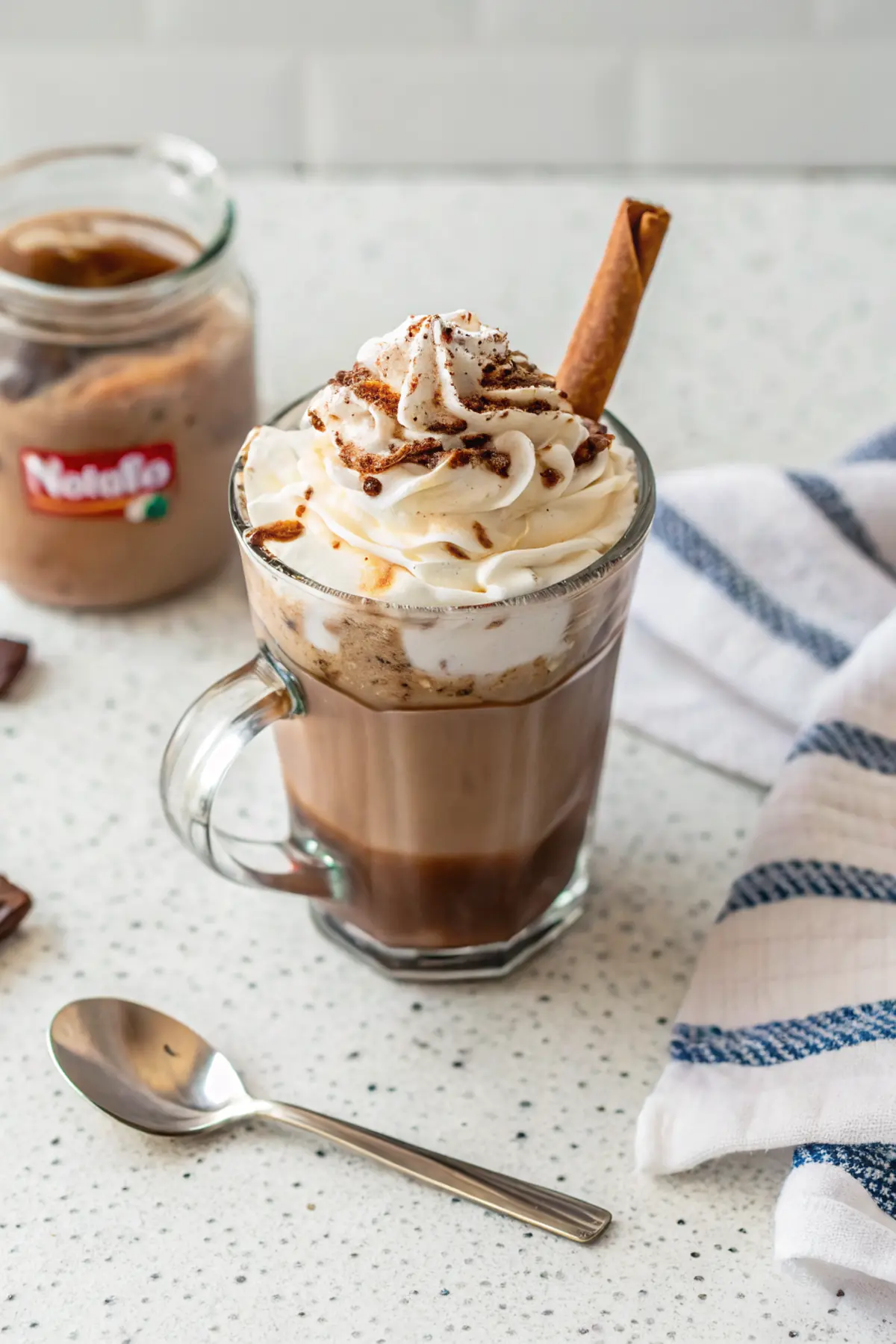 Creamy Nutella Coffee Latte Delight image1