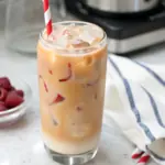 Creamy Raspberry White Chocolate Latte image1