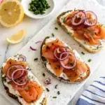 Creamy Smoked Salmon Toasts image1