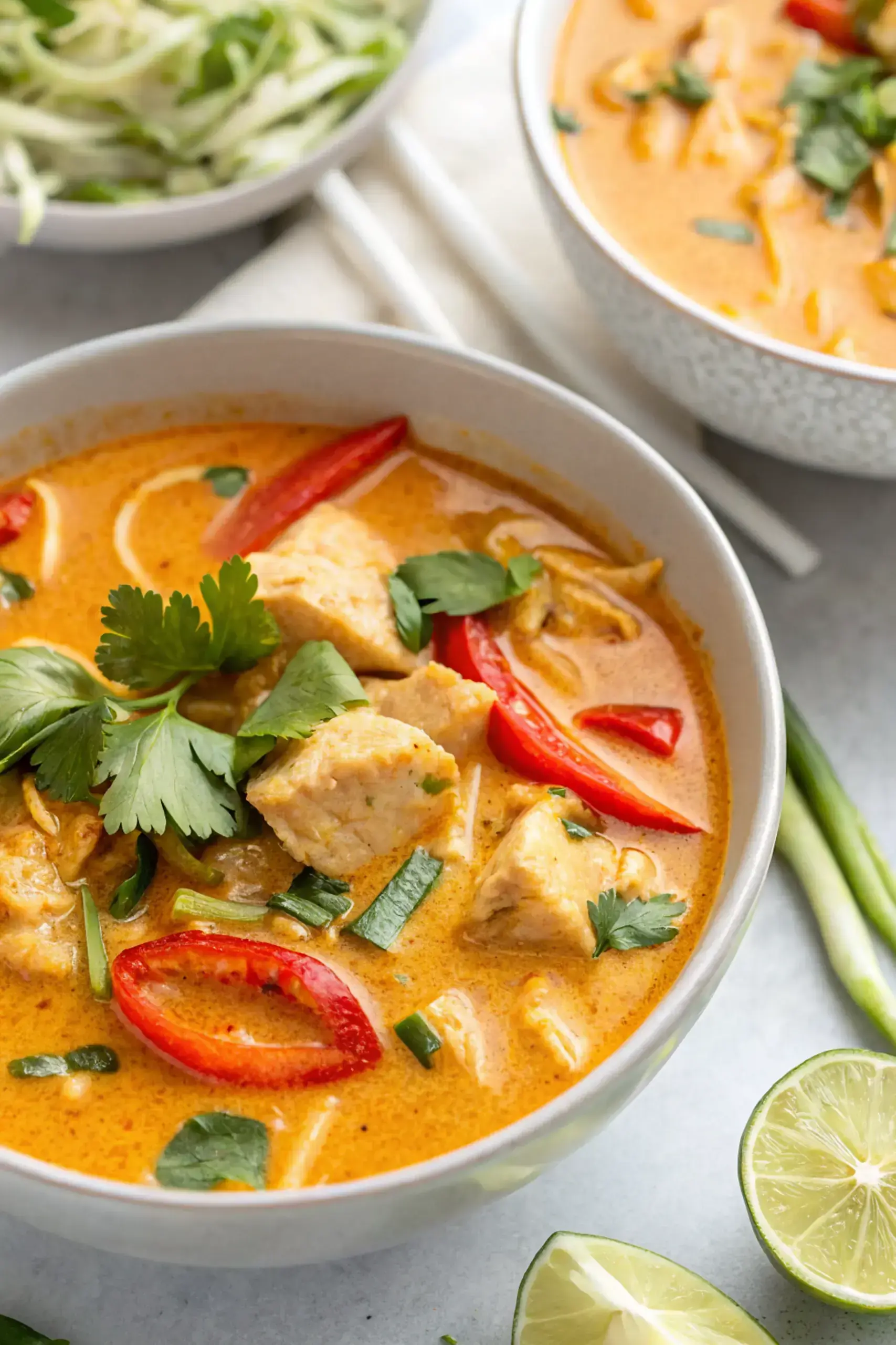 Creamy Thai Red Curry Soup