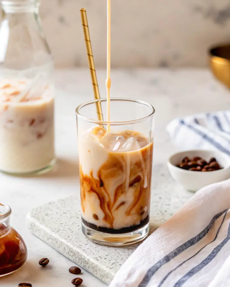 Creamy Vanilla Iced Coffee Recipe image1