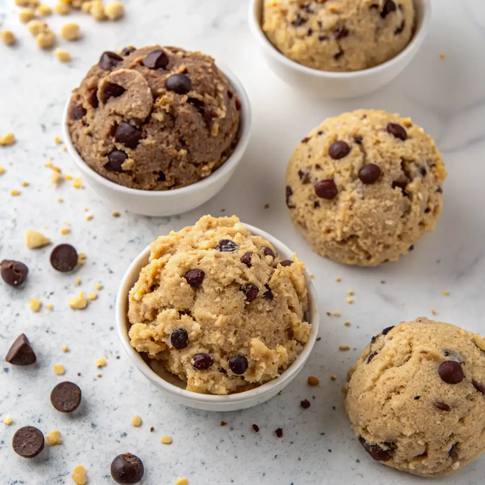Delicious No Bake Cookie Dough Bites