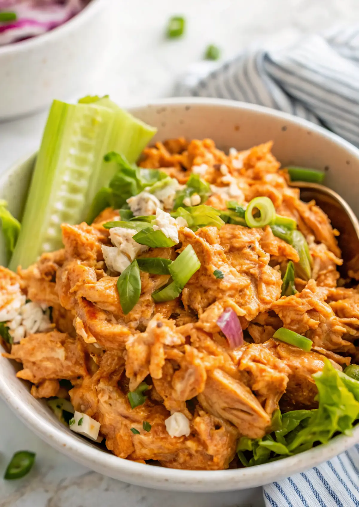 Delish Buffalo Chicken Salad Bowl