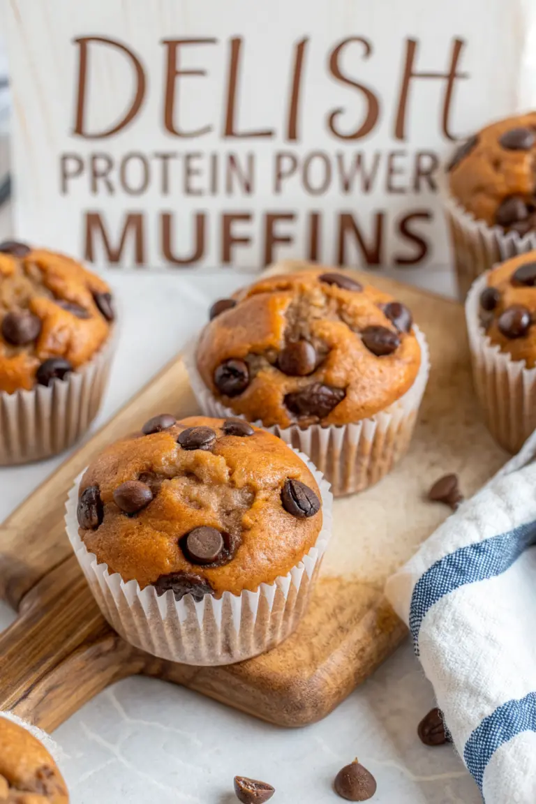 Delish Protein Power Muffins image1