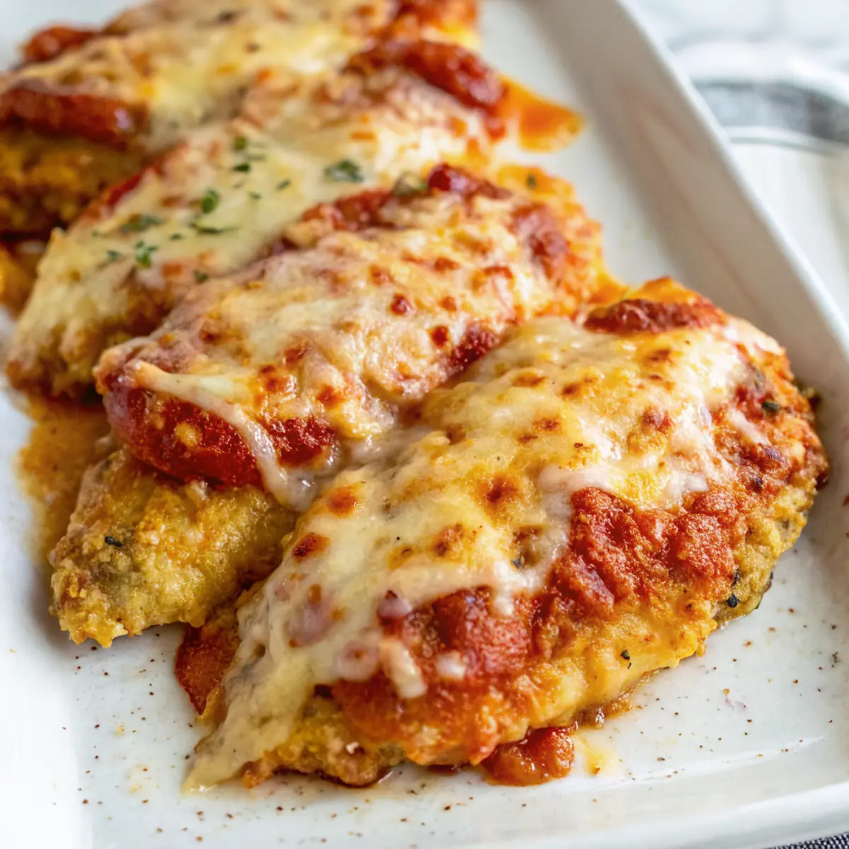 Easy Baked Chicken Parmesan Recipe