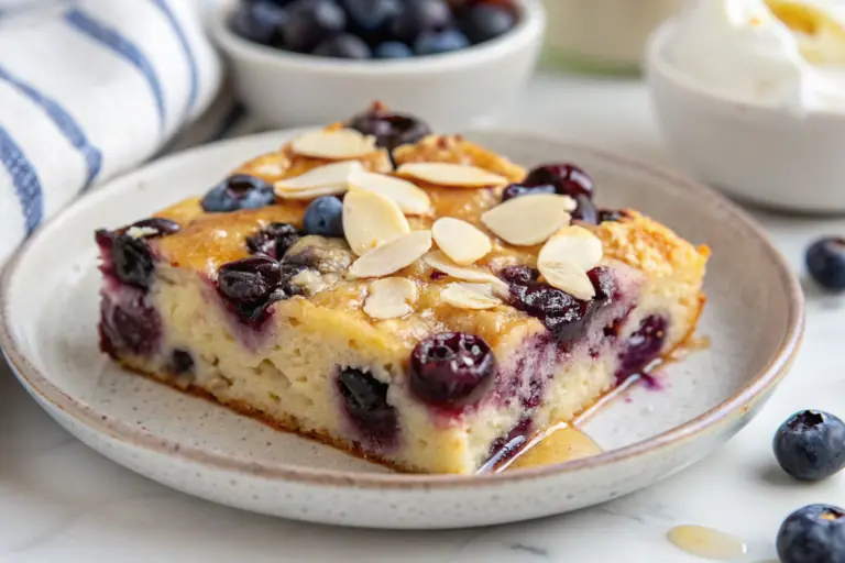 Easy Blueberry Cottage Cheese Bake image1