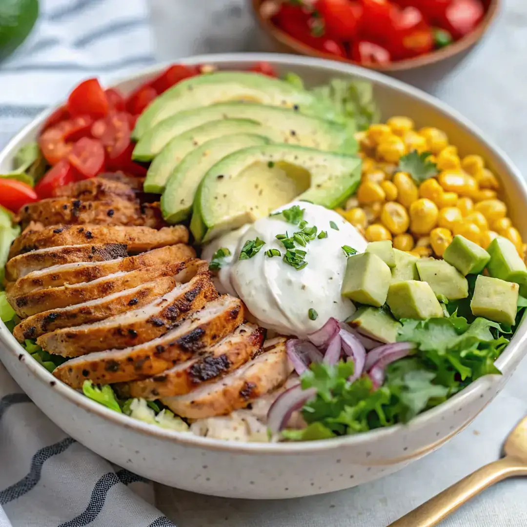 Easy Chicken Burrito Bowl Recipe