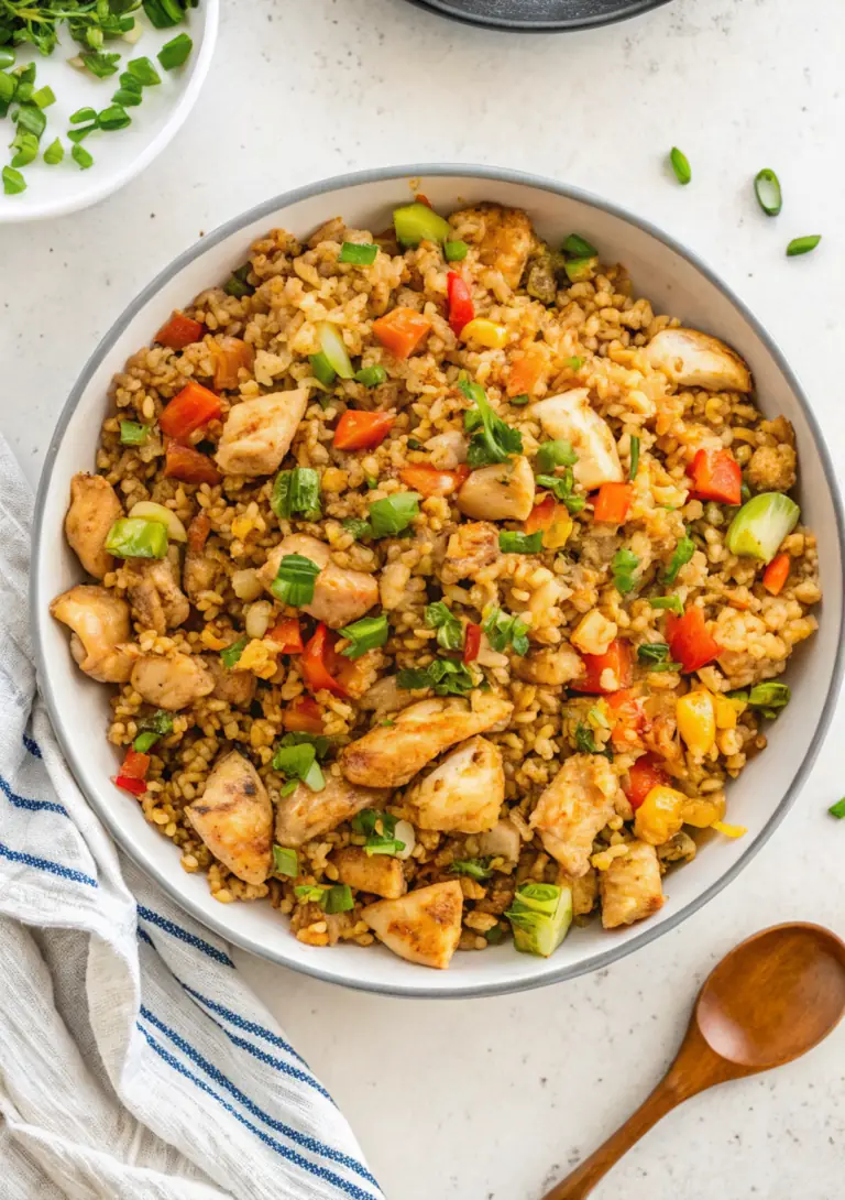 Easy Chicken Fried Rice Recipe image1