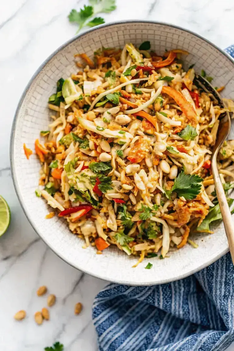 Easy Chopped Thai Chicken Salad image1