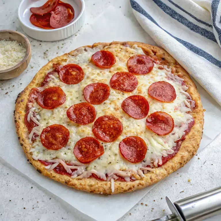 Easy Cottage Cheese Pizza Crust image1